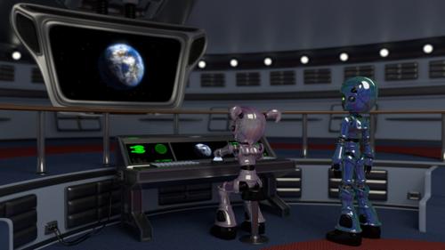 Robots and Ship Environment / Exteriror preview image
